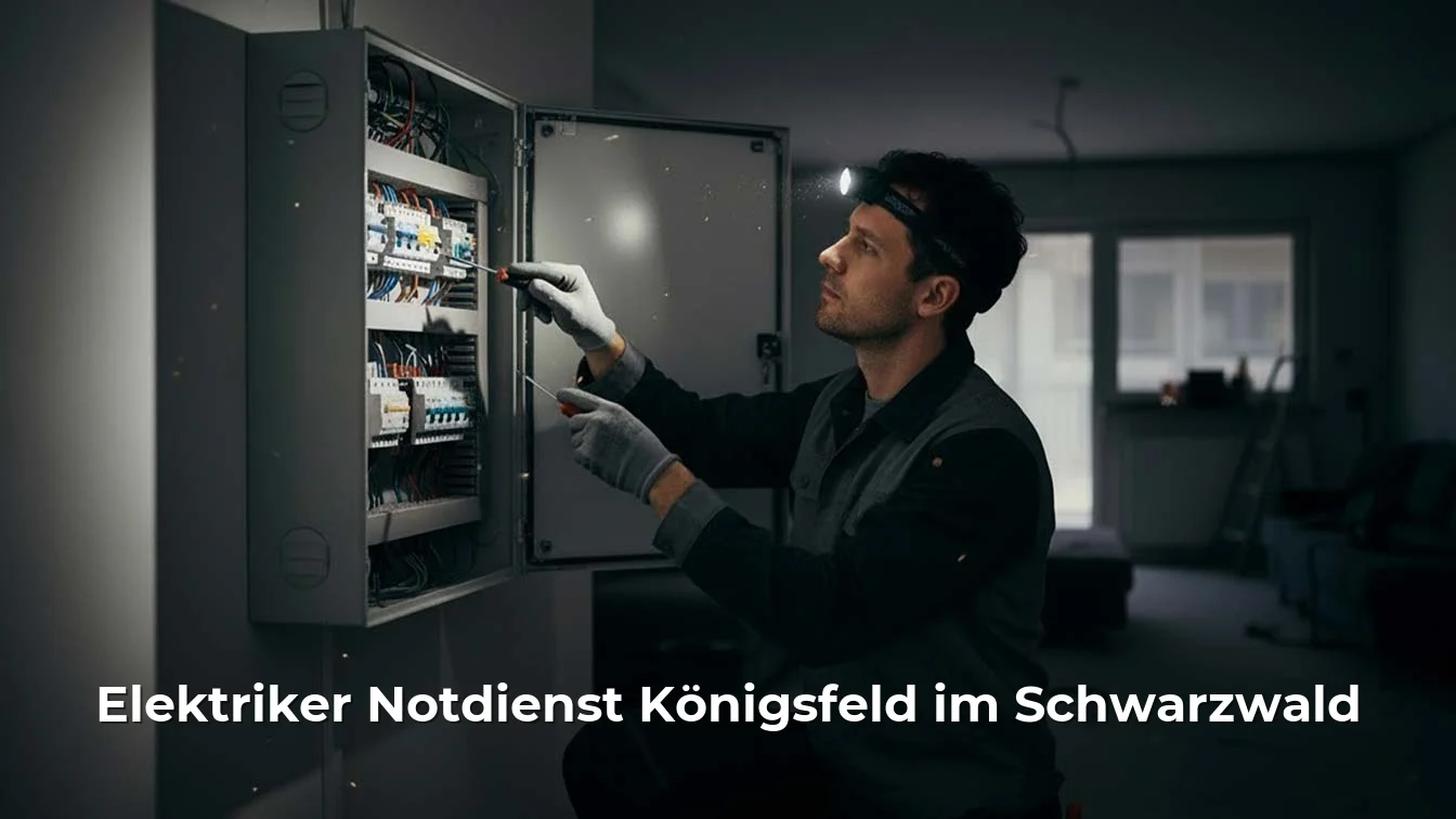 Elektriker Notdienst Königsfeld im Schwarzwald - Bild 1