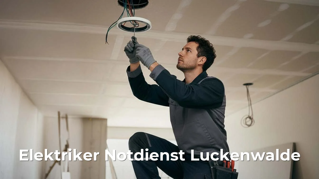 Elektriker Notdienst Luckenwalde - Bild 1